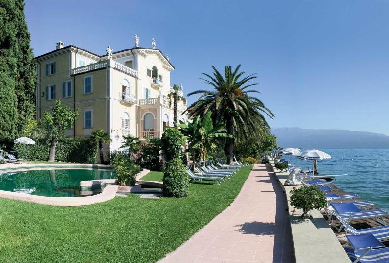 Hotel Monte Baldo E Villa Acquarone Gardone Riviera Dış mekan fotoğraf