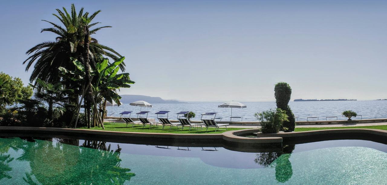 Hotel Monte Baldo E Villa Acquarone Gardone Riviera Dış mekan fotoğraf